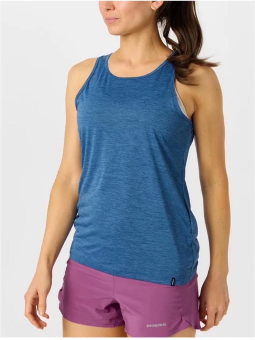 Patagonia Light Blue Racerback Tank Top - Women's